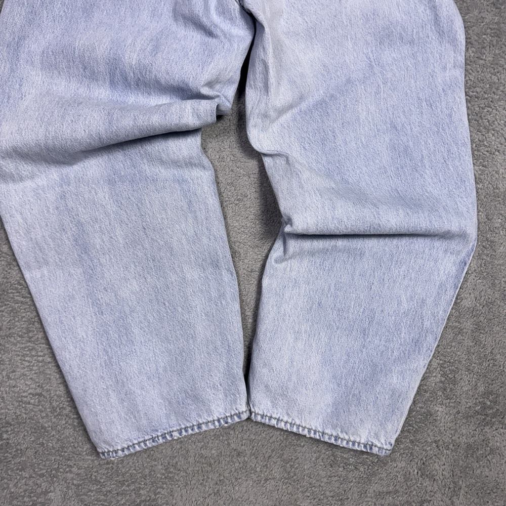 Levis 578 Jeans Mens 32x30 Light Wash Baggy Denim Skater Y2K Stovepipe Premium - Picture 9 of 15